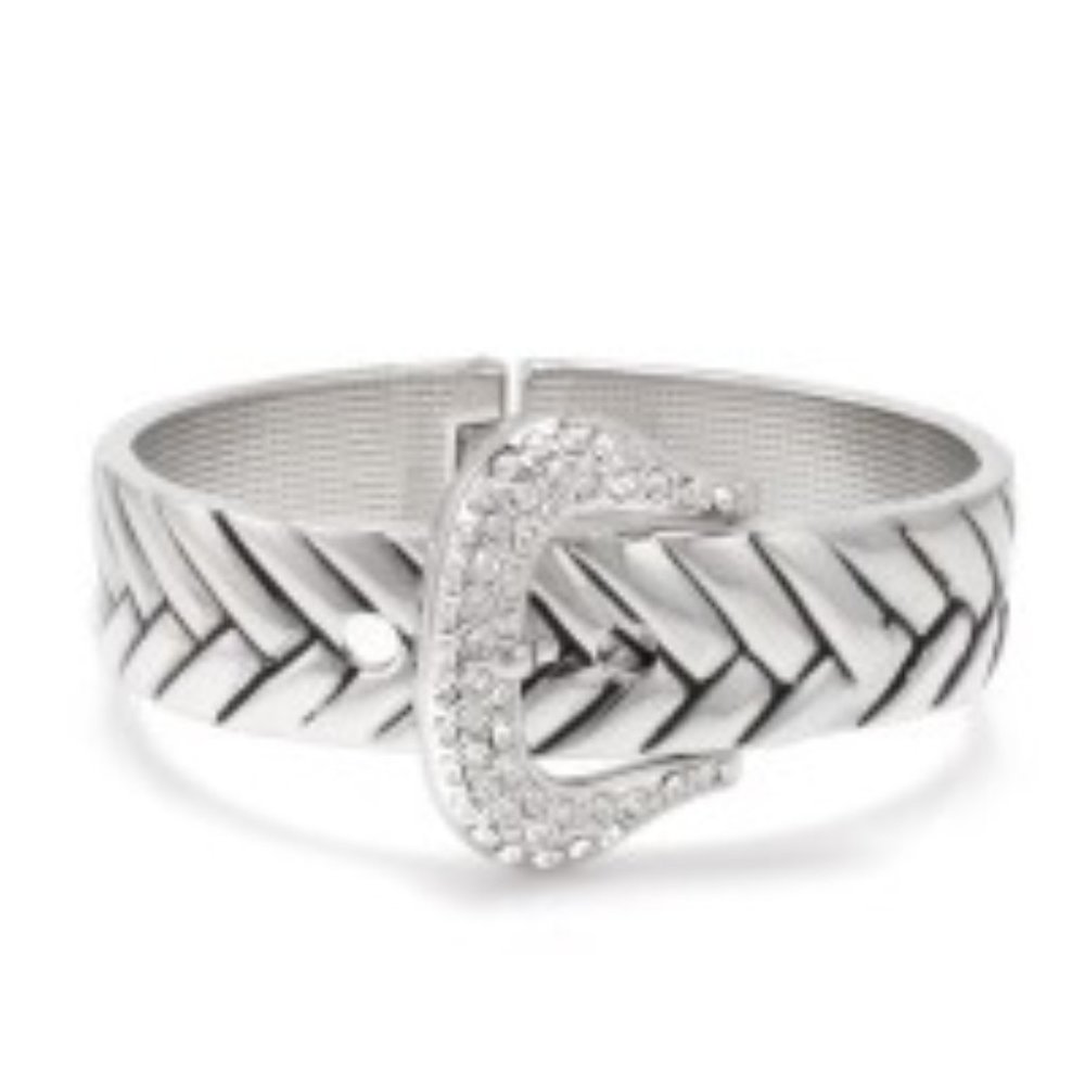 Slip On Herringbone Bracelet